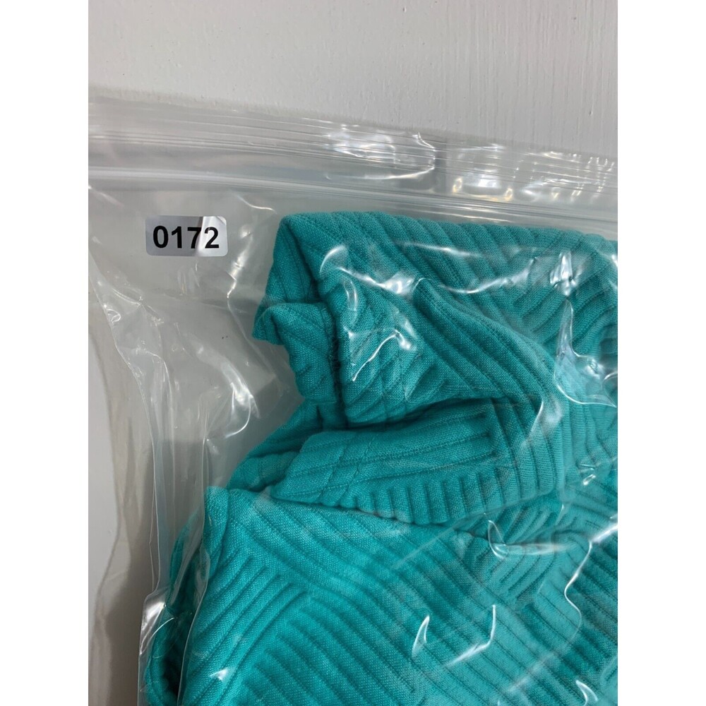 NWT Seen Be Seen Medium (M) Blue Soft Overall Shorts Adjustable Strap Boutique - Picture 14 of 14
